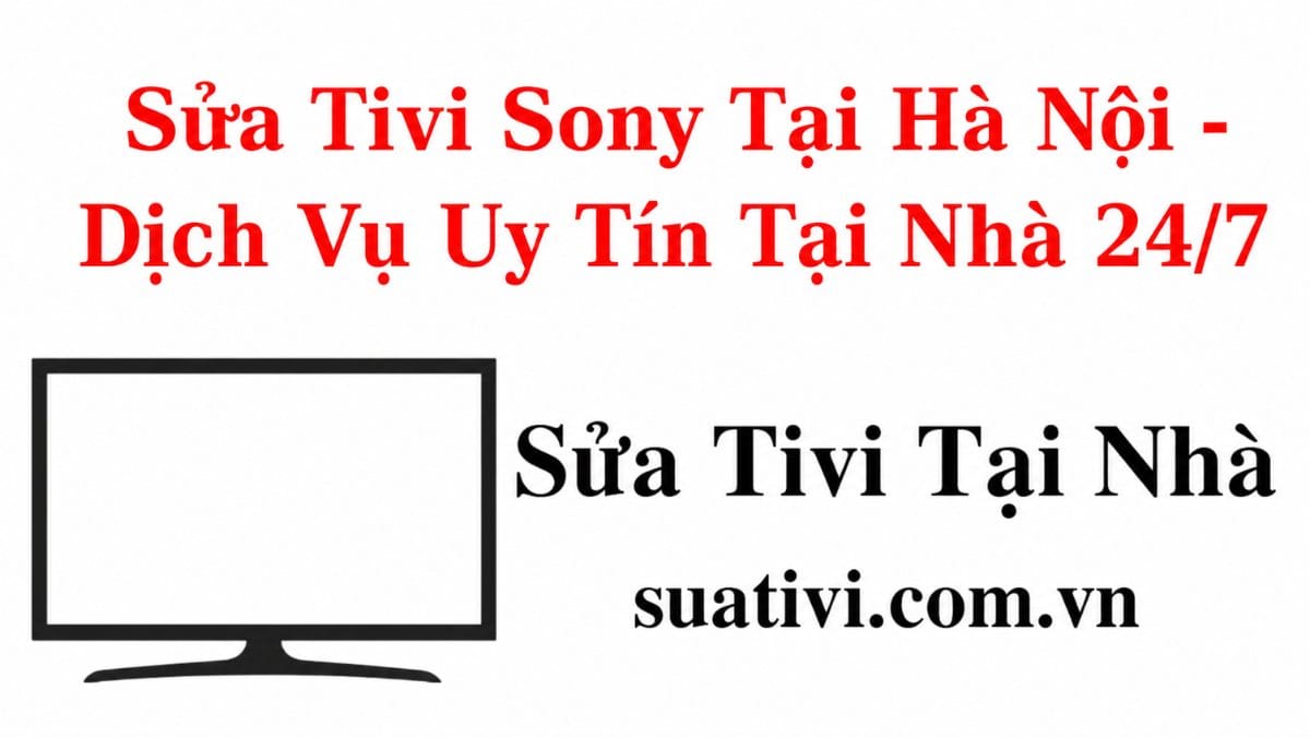Sửa Tivi Sony Tại Hà Nội – Chuyên Nghiệp, Uy Tín, Có Mặt Sau 30 Phút